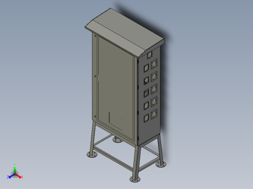 1400x800x400 Socket Panel户外电柜