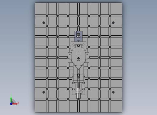 A33-液压泵盖组合夹具前视缩略图
