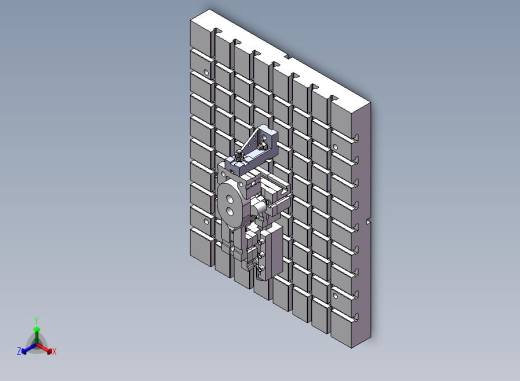 A33-液压泵盖组合夹具正等轴测缩略图