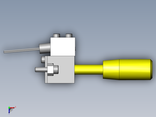 激光高度调整机构俯视缩略图