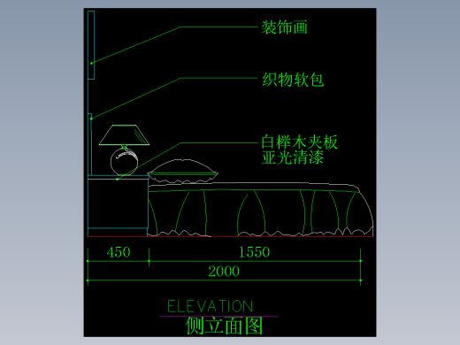 家装类CAD土块(二)-FH01055D