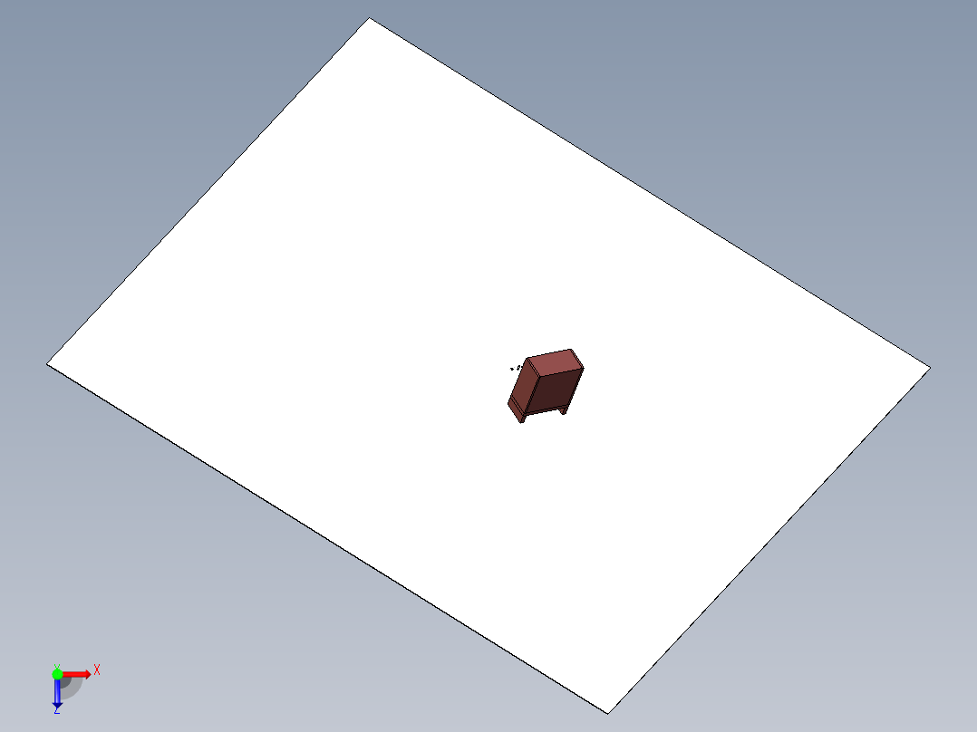 红酒开瓶器 俯视图