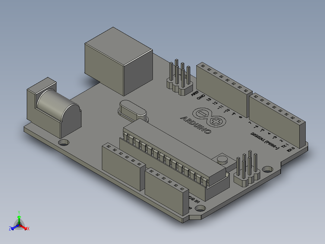 solidworks arduino-uno板