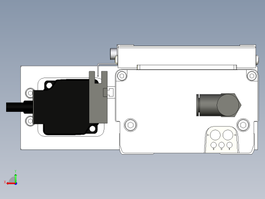 Toyo东佑达直线模组-ECH12-1000-BL-100W-C4反后视缩略图