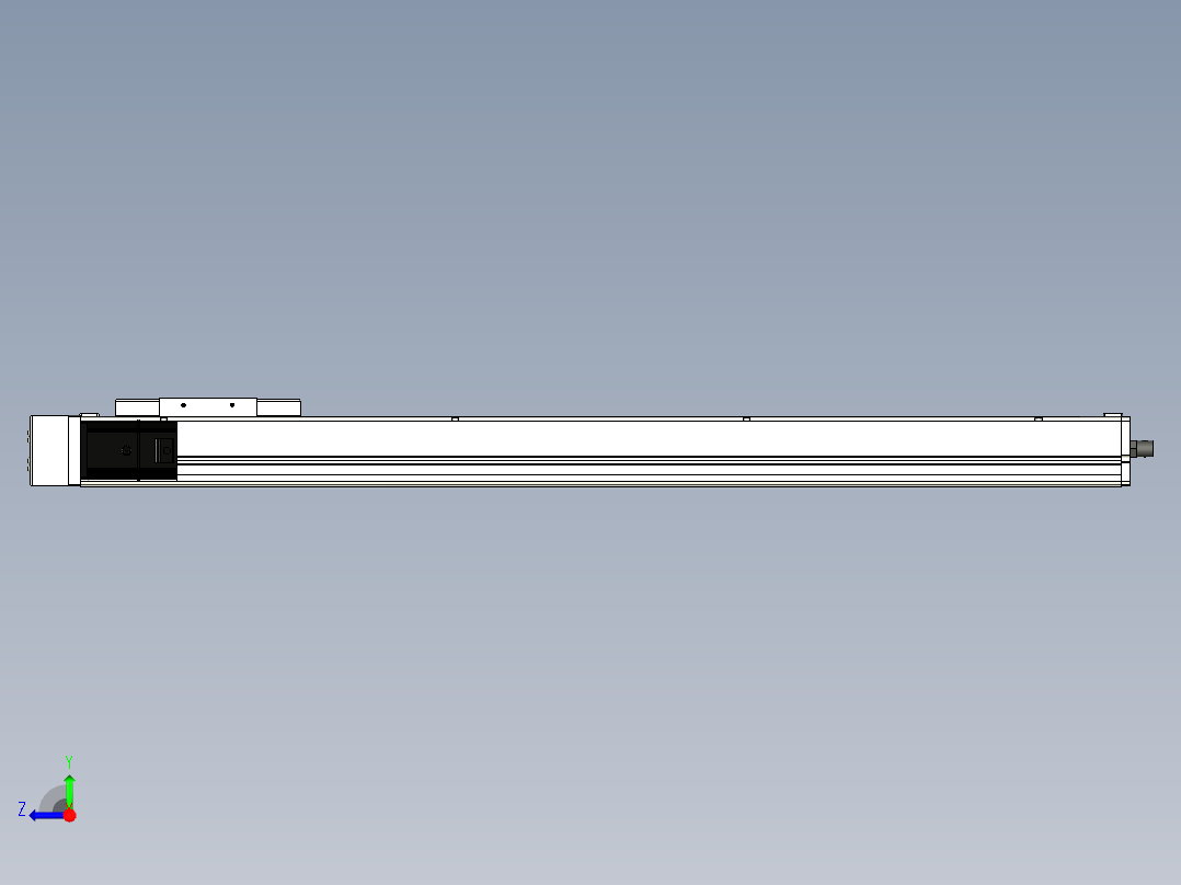 Toyo东佑达直线模组-ECH14-800-BL-200W右视图