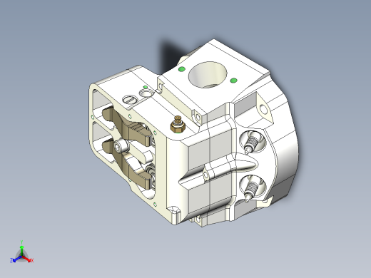 原型引擎 3D模型正等轴测缩略图