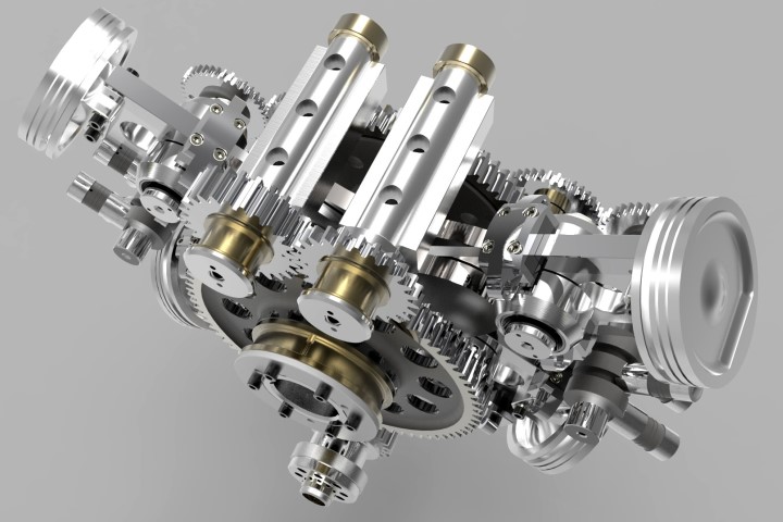 原型引擎 3D模型