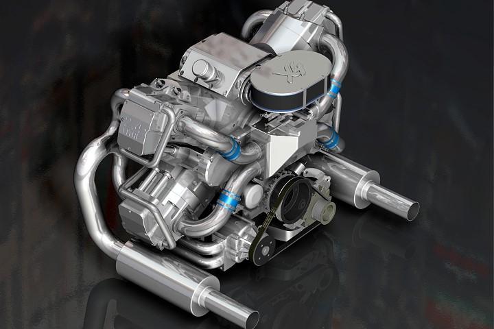 原型引擎 3D模型