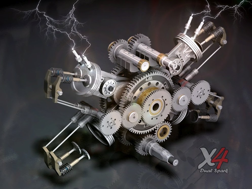 原型引擎 3D模型