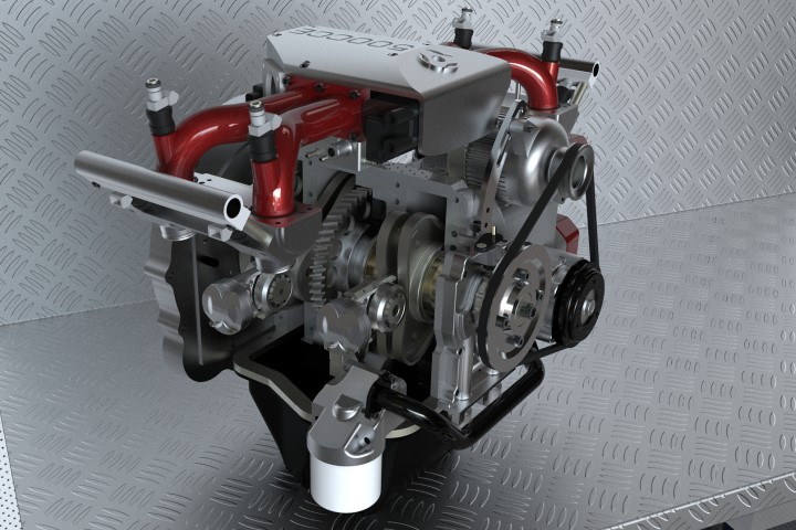 原型引擎 3D模型