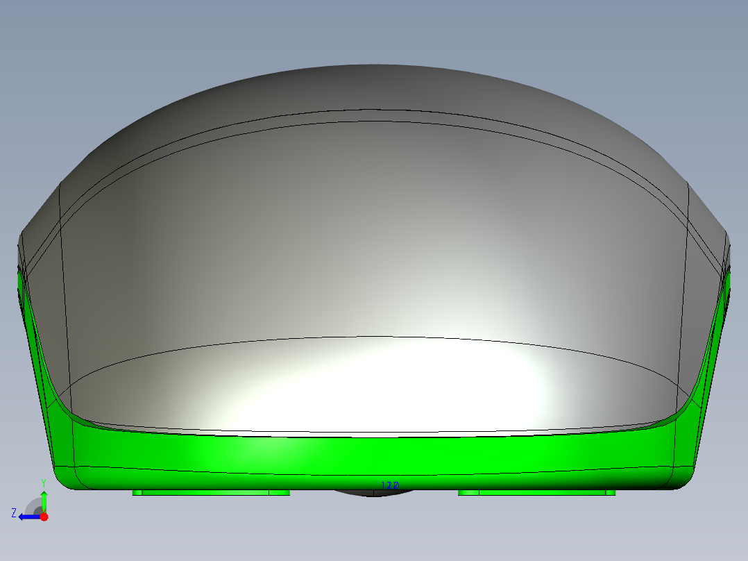 机械鼠标右视图