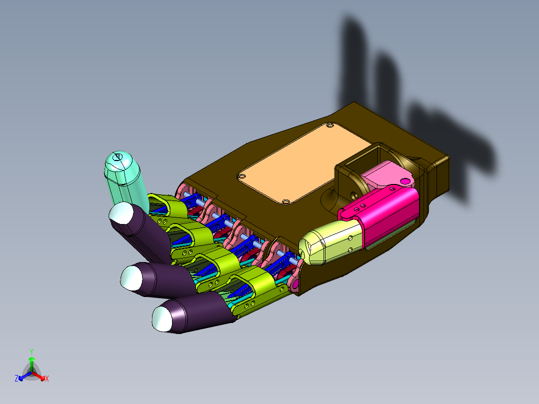 工程师自制机械假手