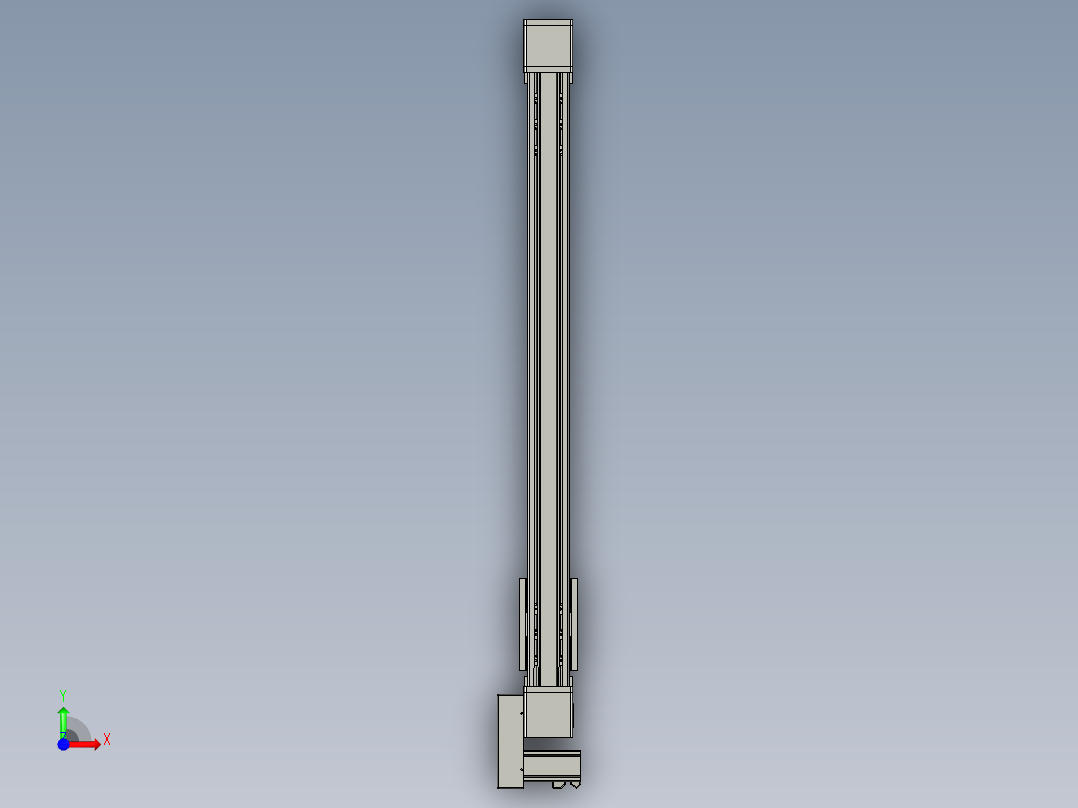 欧规系列-GB8-L96-S950-BL-P40-MS3前视图