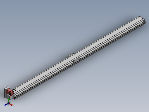 精密模组MT170-L125-2900-LU-M75-C4正等轴测缩略图