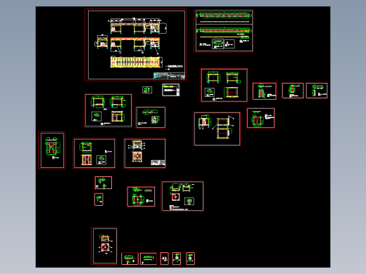 滚筒输送机图纸
