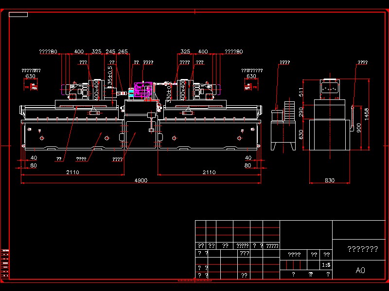 Q304-柴油机齿轮室盖钻镗专机总体及夹具设计