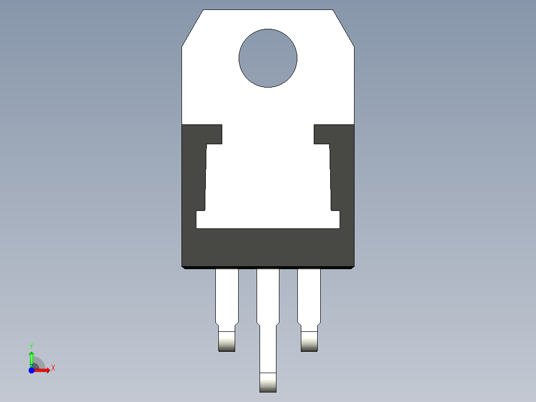 TO-220AB-HF-ST前视图