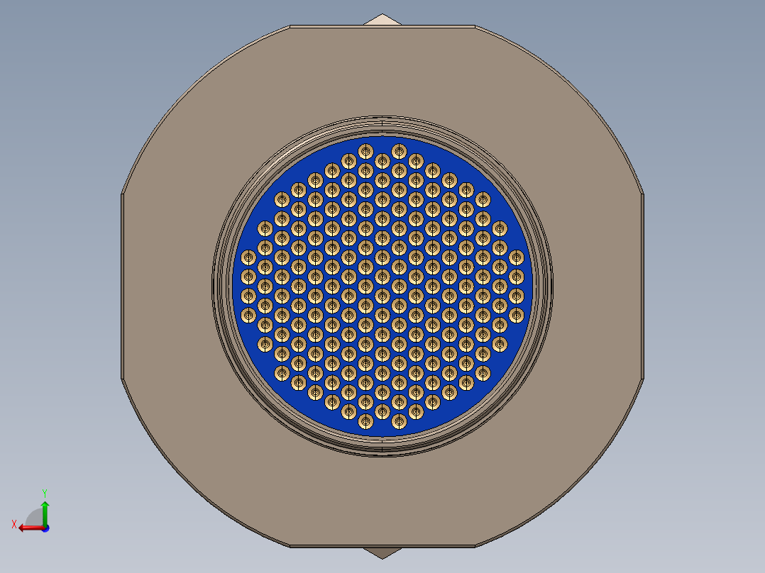 强力鼠标防松螺母后视图