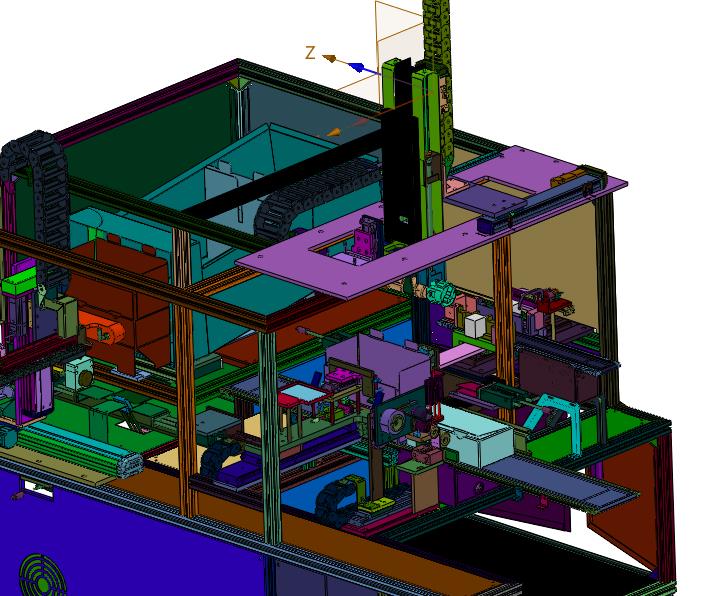 碳粉罐开盒装盒封胶带设备