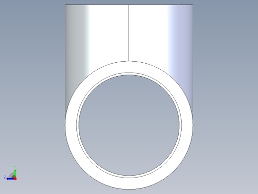 CPVC管件01-Sch80_Tee_SxSxS_9801-025_2.5in右视缩略图