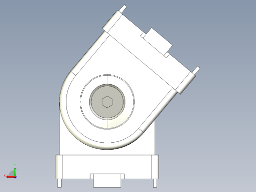 型材-BR 30X30 PIVOT JOINT KJN502683后视缩略图