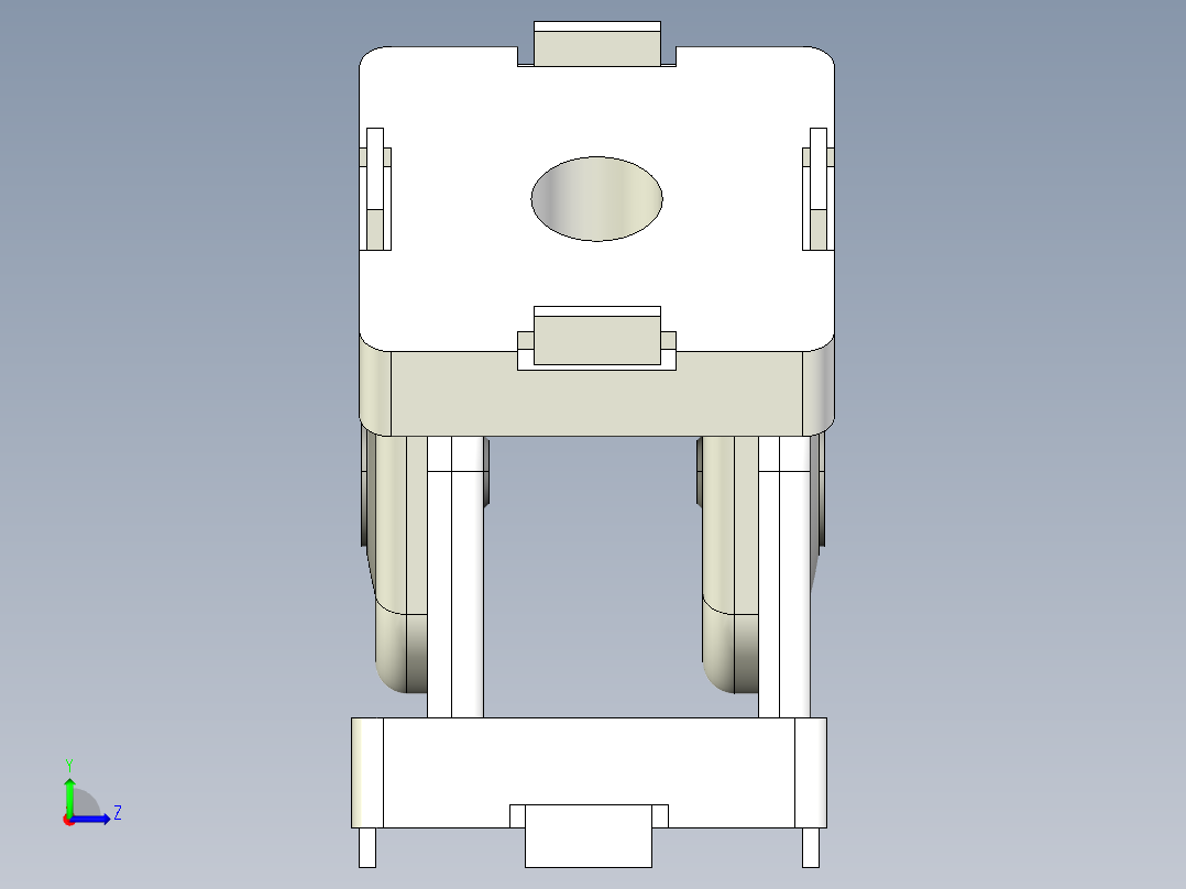 型材-BR 30X30 PIVOT JOINT KJN502683左视图