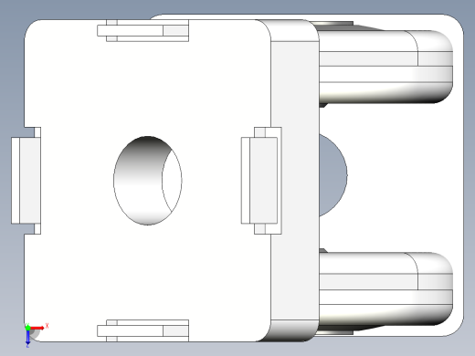 型材-BR 30X30 PIVOT JOINT KJN502683俯视缩略图