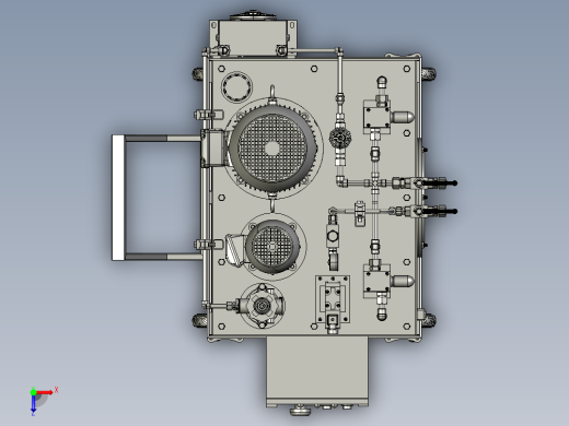 移动移动式HPU压力检测机俯视缩略图