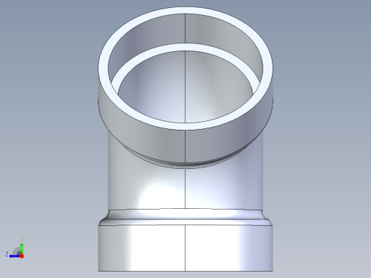 船舶管路系统S4_SeaDrainPLUS_1-8Bend-SxS_37E165003_3in Sea Drain Plus - 45 Bend - SxS右视缩略图
