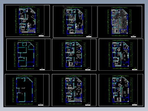 样板房设计施工图