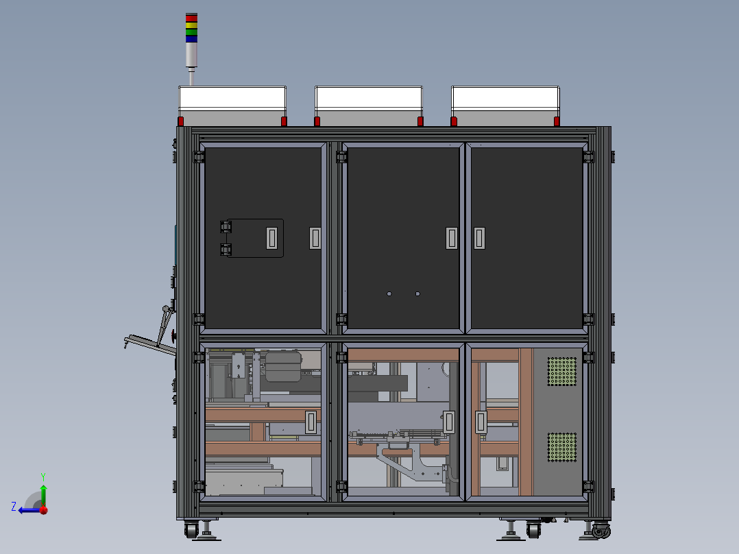 显示屏玻璃激光切割机sw18可编辑右视图