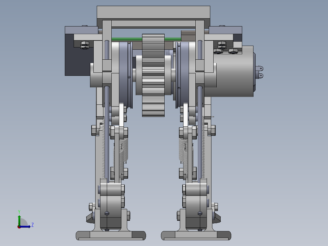 仿生青蛙sw22可编辑左视图