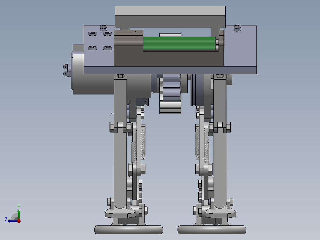 仿生青蛙sw22可编辑右视图