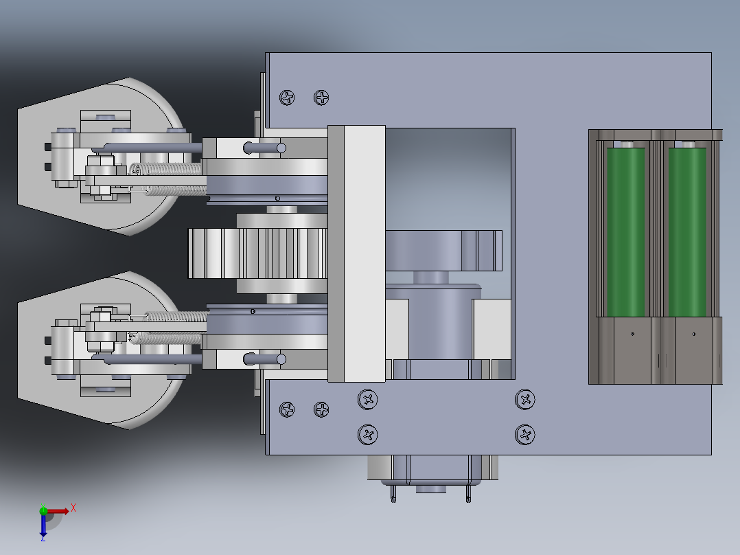 仿生青蛙sw22可编辑俯视图