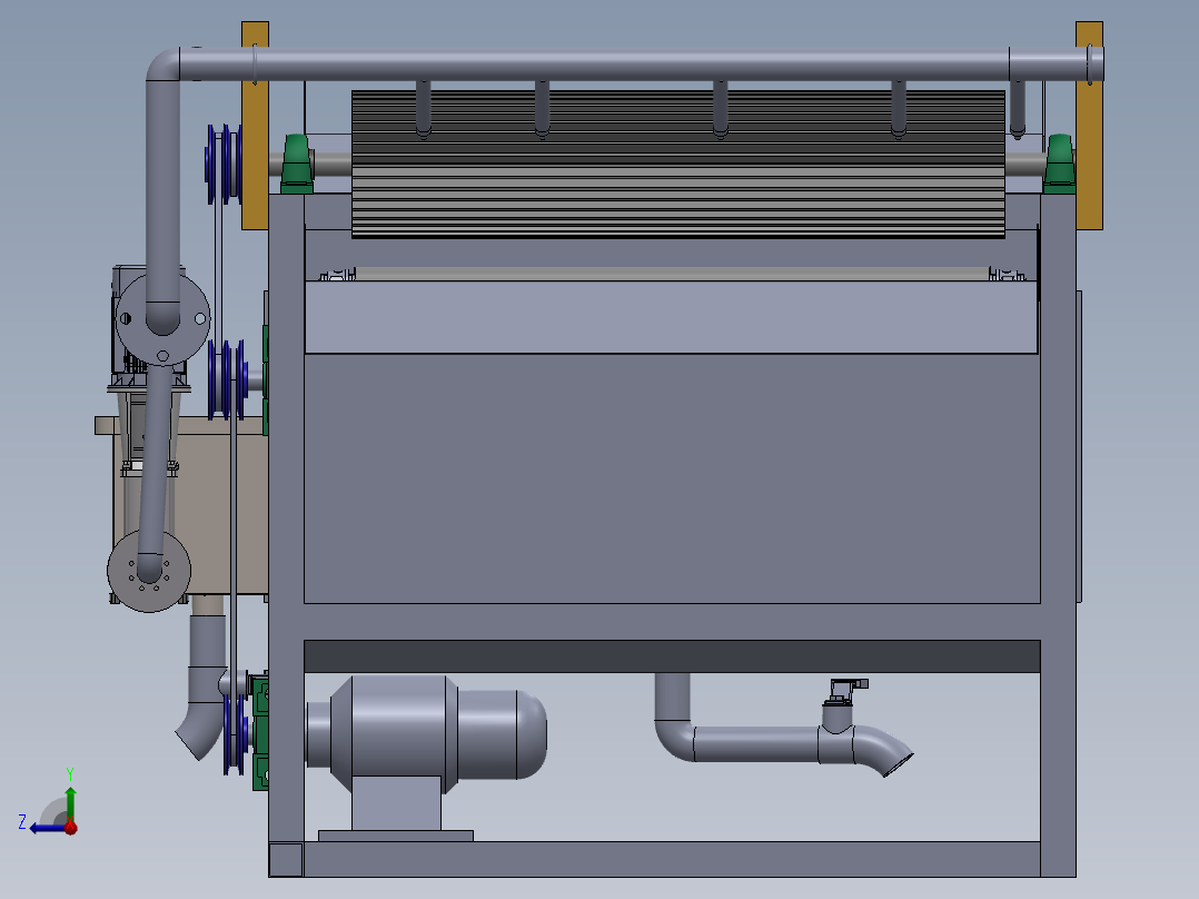 果蔬清洗机设计--1617367--1000右视图