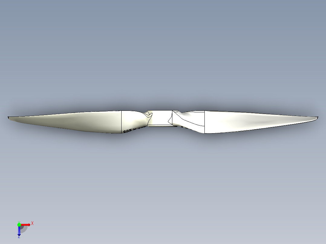 螺旋桨(51)俯视图