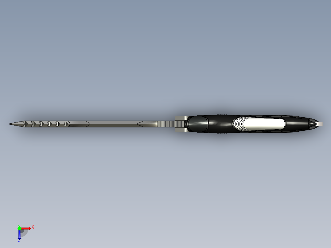 爪子刀、刀(15)俯视图