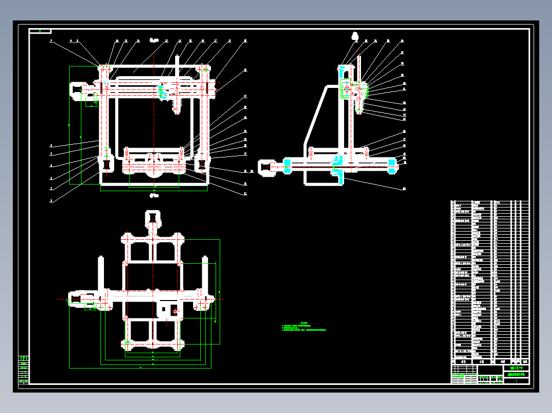桌面级3D打印机设计（小型打印机含CAD图纸+说明）