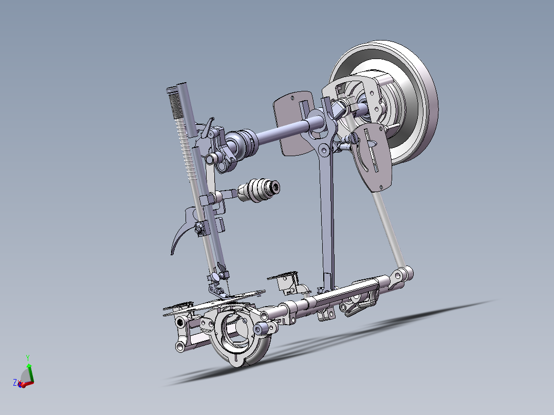 脚踏板式缝纫机