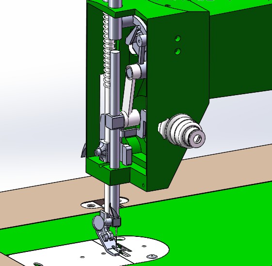 脚踏板式缝纫机