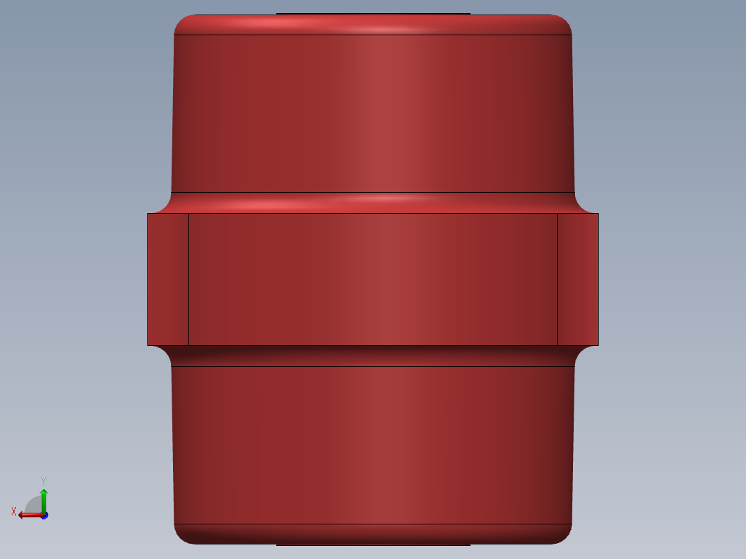 母线绝缘子后视图