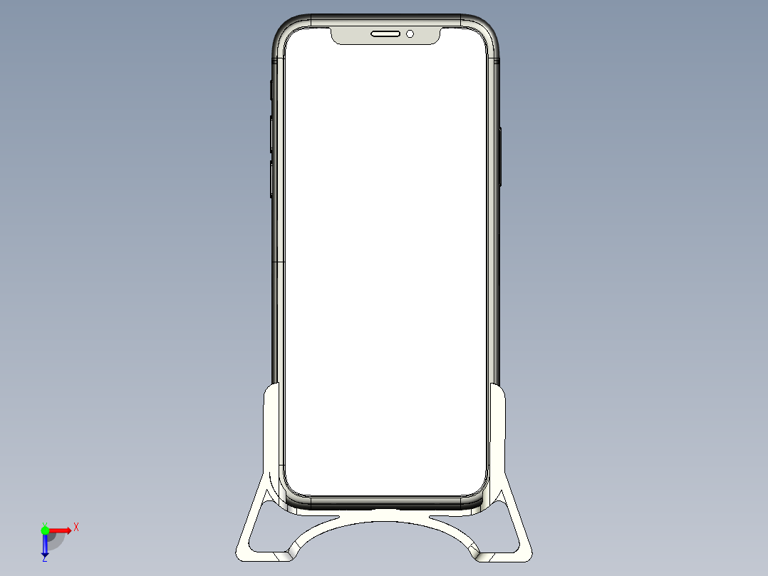 触摸手机壳11俯视图