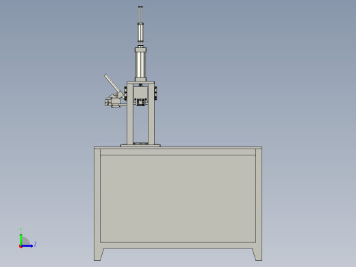 立式自动圆焊机左视缩略图