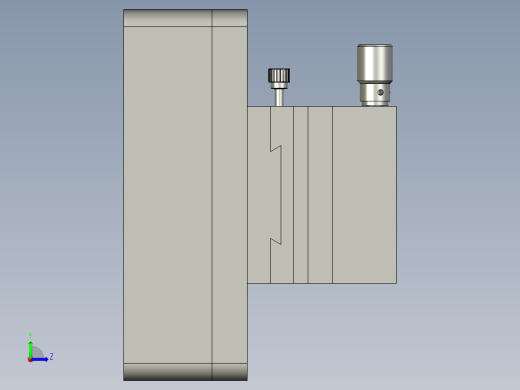 小型油盘组合左视缩略图