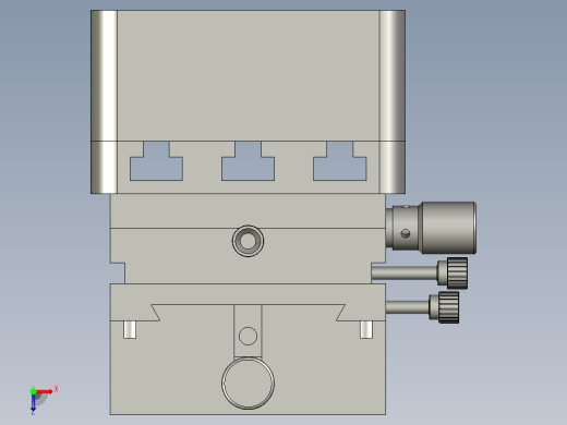 小型油盘组合俯视缩略图