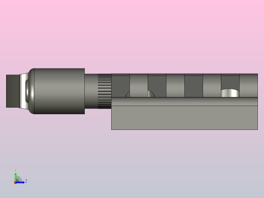 CFAERS带摩擦闸的铰链合页左视缩略图