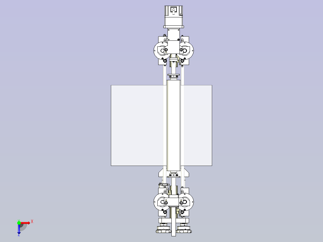 一款刷洗3D模型俯视图
