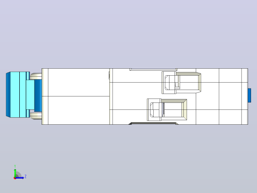 DZ267-32小型断路器三维模型202010左视缩略图
