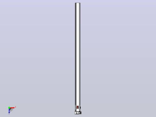 皮带直线轴半封闭可选导轨TPA-HNB-120D-110-L2400-LU-C-P40-N3俯视缩略图