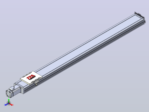滚珠丝杠直线轴带导轨全封闭TPA-HCR-110D-1610C-L1150-M-C-P40-N3